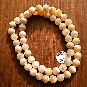 Stone Beads Ivory